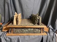 Antique American Style Cowboy & Indian Chess Set picture