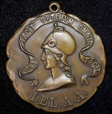 Early Delaware Athletic Association Award Medal Relay Race J. K. Davison 32mm picture