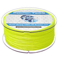 Reaction Tackle Braided Fishing Line- Various Sizes and Colors picture