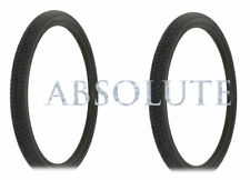 PAIR OF BLACK BICYCLE GENUINE RALSON SEMI-SLICK TIRES IN 27.5 X 1.95 ACER TREAD picture