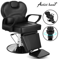 Heavy Duty Reclining Hydraulic Barber Chair All Purpose Salon Beauty Spa Styling picture