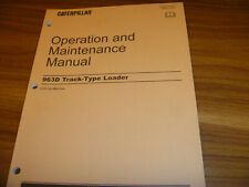 CAT Caterpillar 963D Track Type Loader Owner Operator Maintenance Manual LCS1- picture