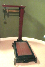Vintage Howe Scale Metal & Wood Original RARE Kept in climate controlled area picture
