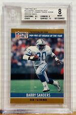 1990 Pro Set #1A Barry Sanders ROY Issued at Hawaii Trade Show Wrong Back Lions picture