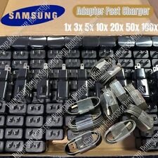 For Samsung Galaxy A51 A14 A13 5G A03S A12 15W Fast Charger USB-C Cable Bulk Lot picture