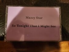 So Tonight That I Might See by Mazzy Star Cassette 1993 Capitol Rare Promo picture