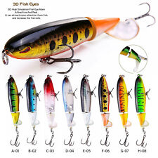 Whopper Plopper Topwater Floating Fishing Lures Baits Rotating Tail for Bass US picture