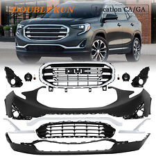 Front Bumper Cover Fit For 2018 2019 2020 2021 GMC Terrain Grills Fog Lamp Cover picture
