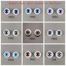 2x Lifelike Reborn Baby Doll Eyes Acrylic Eyeball For Newborn Doll Supplies DIY picture