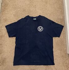Vintage 1995 Weezer Rock Music T Shirt Size XL Navy Blue picture