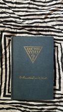 Are You YOU? C Franklin Leavitt 1921 HC New Thought Metaphysical Occult picture