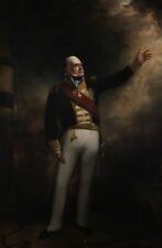 William Beechey hand-painted Oil Painting Wall,Admiral Edward Pellew 24x36