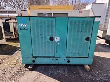 65KW Cummins Enclosed Natural Gas Generator 1 / 3 Phase Tested Service Low Hours picture