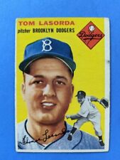 1954 Topps - Tommy Lasorda HOF #132 - Brookyn Dodgers VG ROOKIE picture