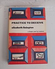 PRACTICE TO DECEIVE by Elizabeth Linington – 1971 - Rare Vintage Hardcover Book picture
