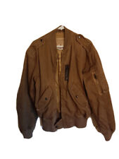 Vintage US Army Air Force Bomber Jacket Aviation Avirex Ltd. Brown War Service picture