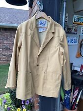 Schaefer Outfitters Style 290 “Ranch Blazer” Tan/Khaki Men’s Large NICE picture