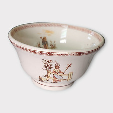 Antique French SarreguemineS Chil'ds Porcelain Small Bowl   picture