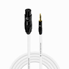 3-Pin XLR Female to 3.5 TRS Male Balanced Stereo Cable Custom Length, Color Cord picture