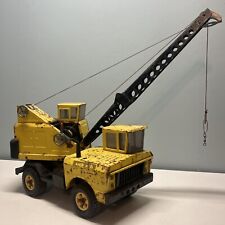 Vintage 1965 Mighty Tonka Mobile Crane Pressed Steel USA Toy truck picture