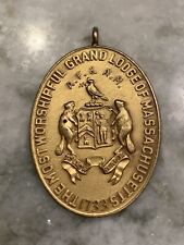 Free Masons — masonic medallion / Boston / 50 Years -  - DRDH2 picture