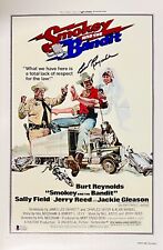 Burt Reynolds Signed 11x17 Smokey And The Bandit Movie Poster Photo Beckett COA picture