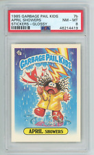 1985 Topps Garbage Pail Kids OS1 Series 1 APRIL SHOWERS 7b GLOSSY Card PSA 8 GPK picture