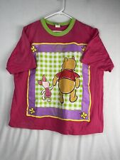 Vintage Winnie The Pooh Pink T-Shirt Sun Sportswear 1990s Sz. 22W/3X Disney picture