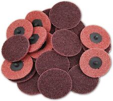 25PCS 3 Inch Roll Lock Quick Change Sanding Disc Surface Polishing Grinding Pads picture