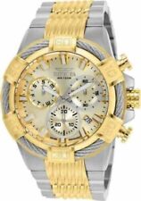 Invicta Bolt 25864 Men's 51mm Two Tone Chronograph Stainless Steel Watch / NWT picture
