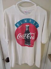 Vintage 1994 Always Coca Cola Stitch T- Shirt XL Little Falls Field Hockey TOURN picture