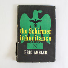Vintage The Schirmer Inheritance by Eric Ambler 1953 Alfred A. Knopf HC DJ picture