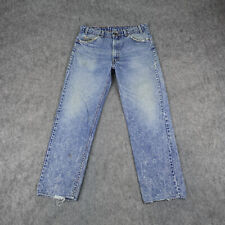 Vintage Levis Jeans Mens 36x30 Blue Denim 505 Regular Orange Tab Made in USA 90s picture