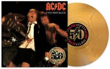 AC/DC - If You Want Blood You've Got It - Limited Ed. Gold Colored Vinyl Record picture