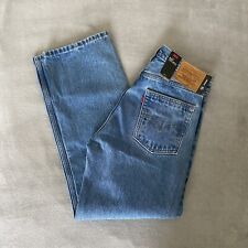 NWT Levi’s Baggy Strong Mens 29x30 Durable Skateboarding Blue Denim Jeans Y2K picture