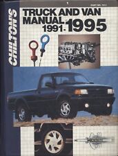 Chilton's Truck and Van Service Repair Manual, 1991 thru 1995 covers must brands picture