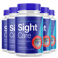 Sight Care Vision Supplement Pills, Supports Healthy Vision OFFICIAL - 5 Pack picture