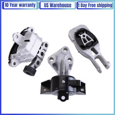 FOR 2012-2016 CHEVROLET SONIC 1.8L 3X ENGINE MOTOR MOUNTS AUTOMATIC TRANSMISSION picture