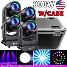 300W Moving Head LED Light RGBW Gobo Beam Stage 18Prism DJ Disco Party Show DMX picture