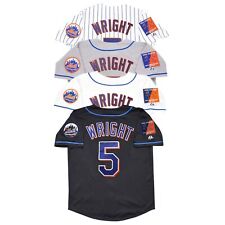 David Wright 2004 New York Mets Shea 40th Patch (Home/Road/Alt) Men's Jersey picture