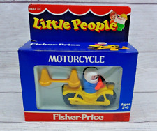 Vintage 1985 Fisher Price Little People Motorcycle #2451 Sealed NEW picture