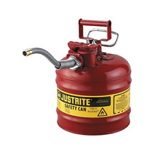 Justrite Type Ii Accuflow Safety Can, Gas, 2 Gal, Red picture