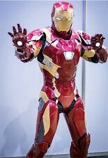 Iron Man Armor Wearable Suit EVA White Model Props COS Suit Wearable Handmade picture