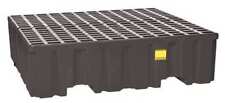 Eagle Mfg 1640B Drum Spill Containment Pallet, 132 Gal Spill Capacity, 4 Drum, picture