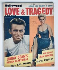 VTG Hollywood Love & Tragedy Magazine November 1956 Jimmy Dean No Label picture