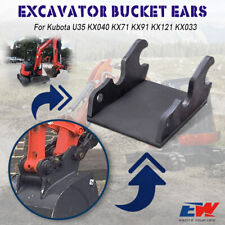 For Kubota Excavator Quick Attach Bucket Ears U35 KX040 KX71 KX91 KX121 KX033 picture