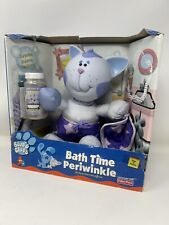 NEW Vintage Blues Clues Bath Time Periwinkle Stuffed Plush Viacom 1999 Mattel picture