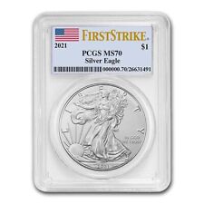 2021 American Silver Eagle (Type 1) MS-70 PCGS (FirstStrike®) picture