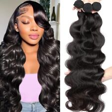 30inch Human Hair Bundles Body Wave Bundles Weft Virgin Remy Hair Extensions 10A picture