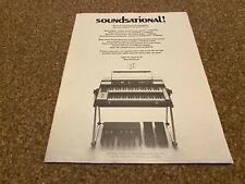 FRAMED ADVERT 11X8 FARFISA VIP 233 KEYBOARD PLAYER picture